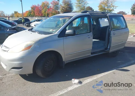 2006 Toyota Sienna Ce z USA, uszkodzony, nr VIN 5TDZA23C06S407652